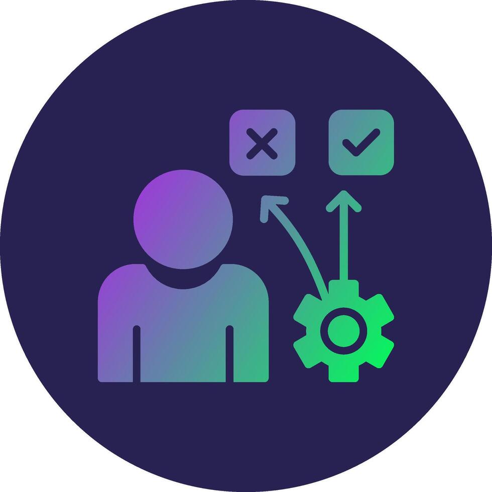 Choice Muted Tone User Interface Element vector