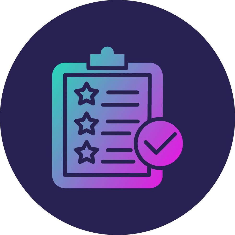 Approved Soft Outlined Graphic Style Symbol vector