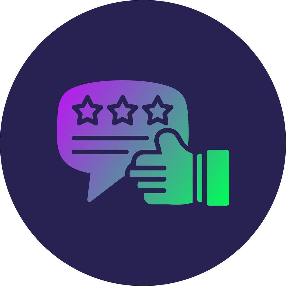 Rating Interface Line Based Graphic Illustration vector