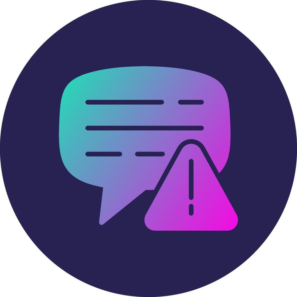 Alert Color Enhanced UI Based Graphic vector