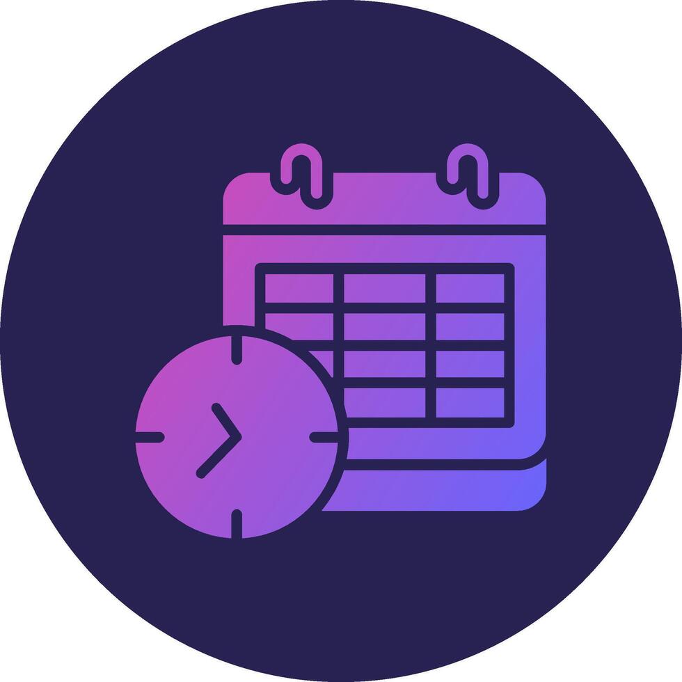 Time Thin Line Art Style Element vector