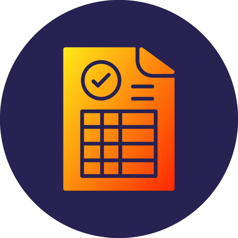 Frequency table Handcrafted UI Symbol Design Element vector