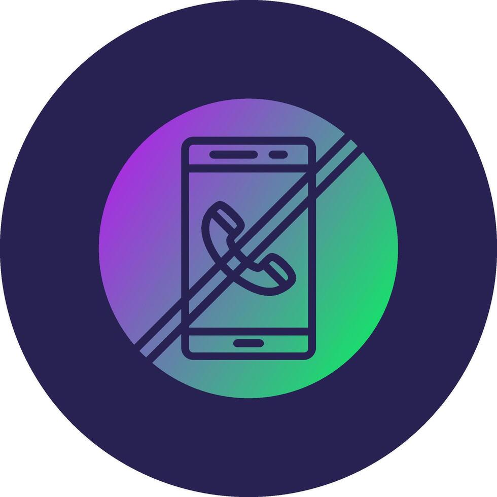 No Phone Monotone Sketch Design Style Artwork vector