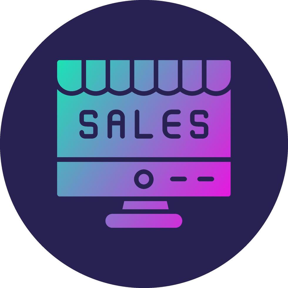 Sales Digital Technology Interface Graphic Element vector