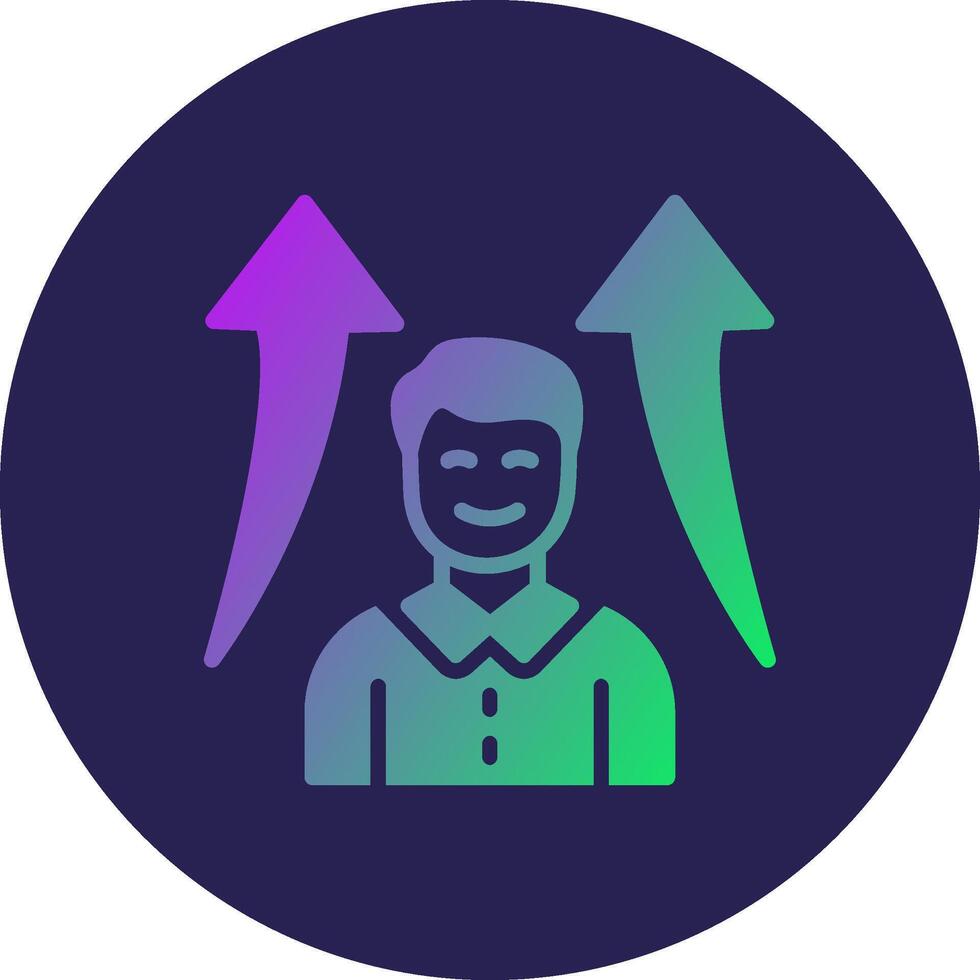 Growth Clean Digital Style Interface Design vector