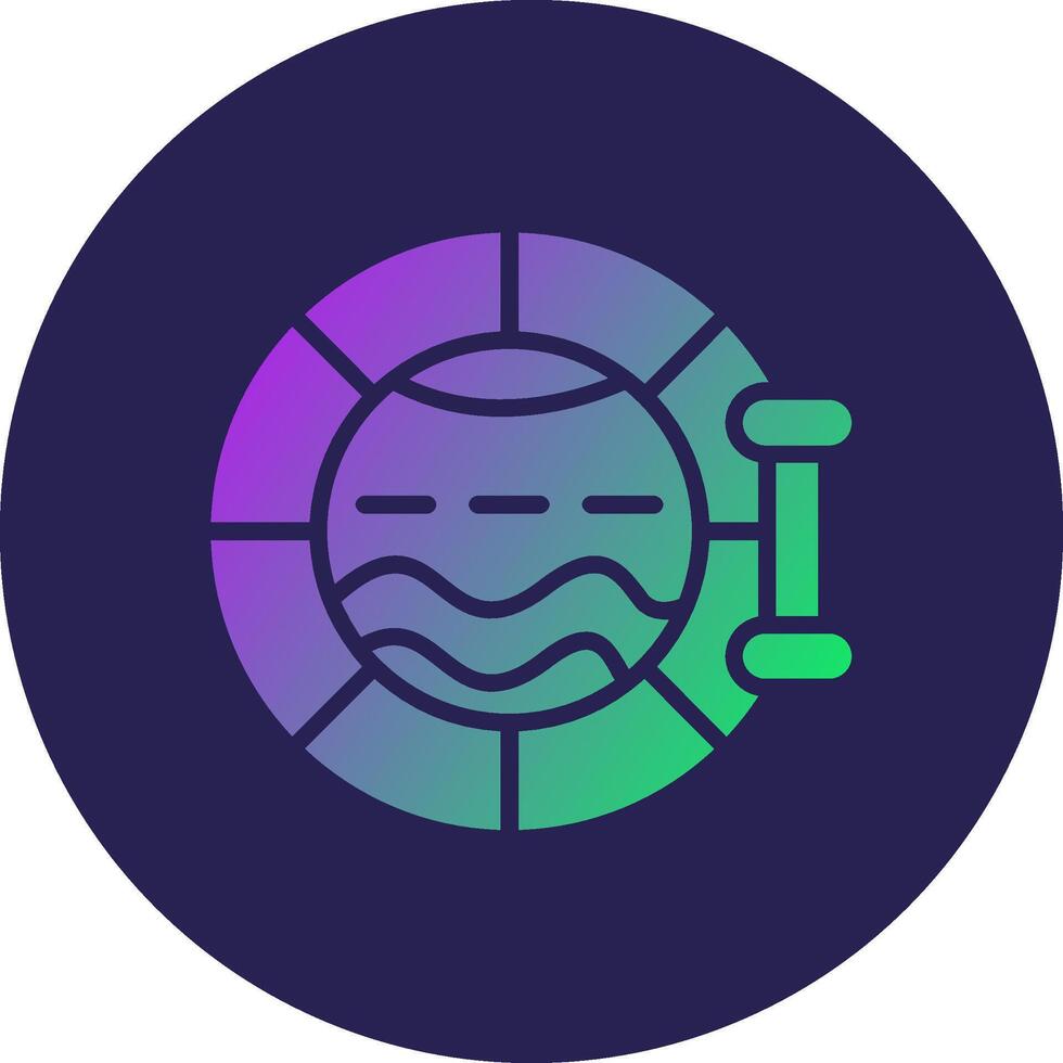 Porthole Thin Line Art Style Element vector