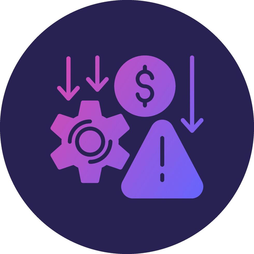 Crisis Management Futuristic User Interface Graphic Mark vector