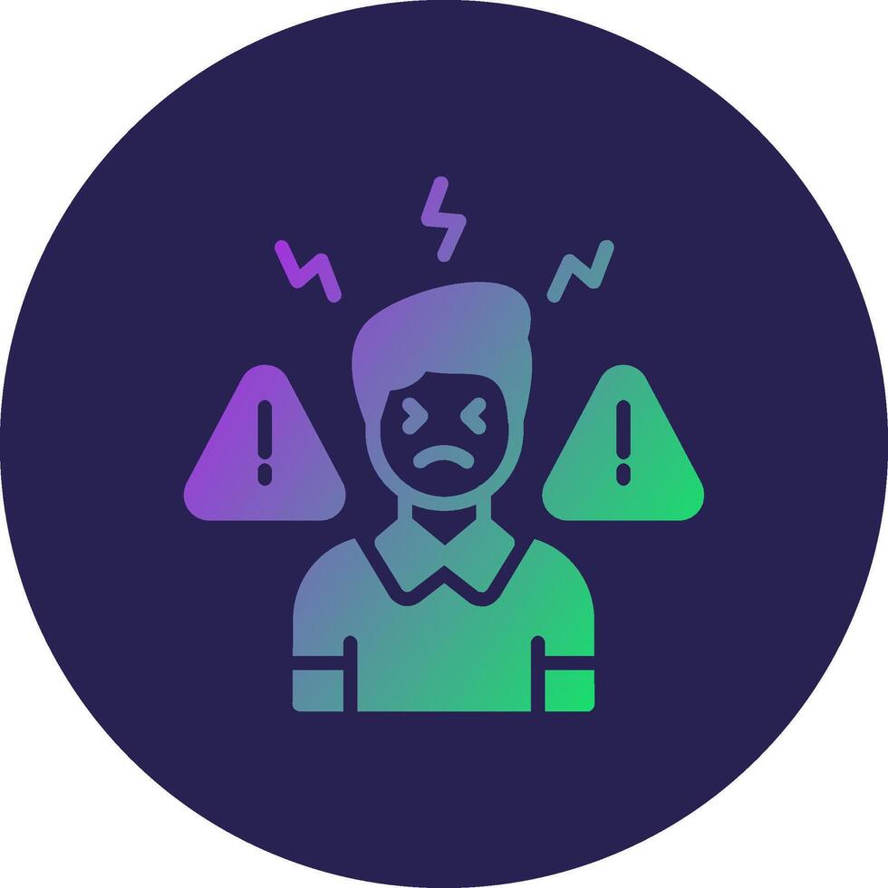 Panic Attack Application Based UI Graphic Design vector