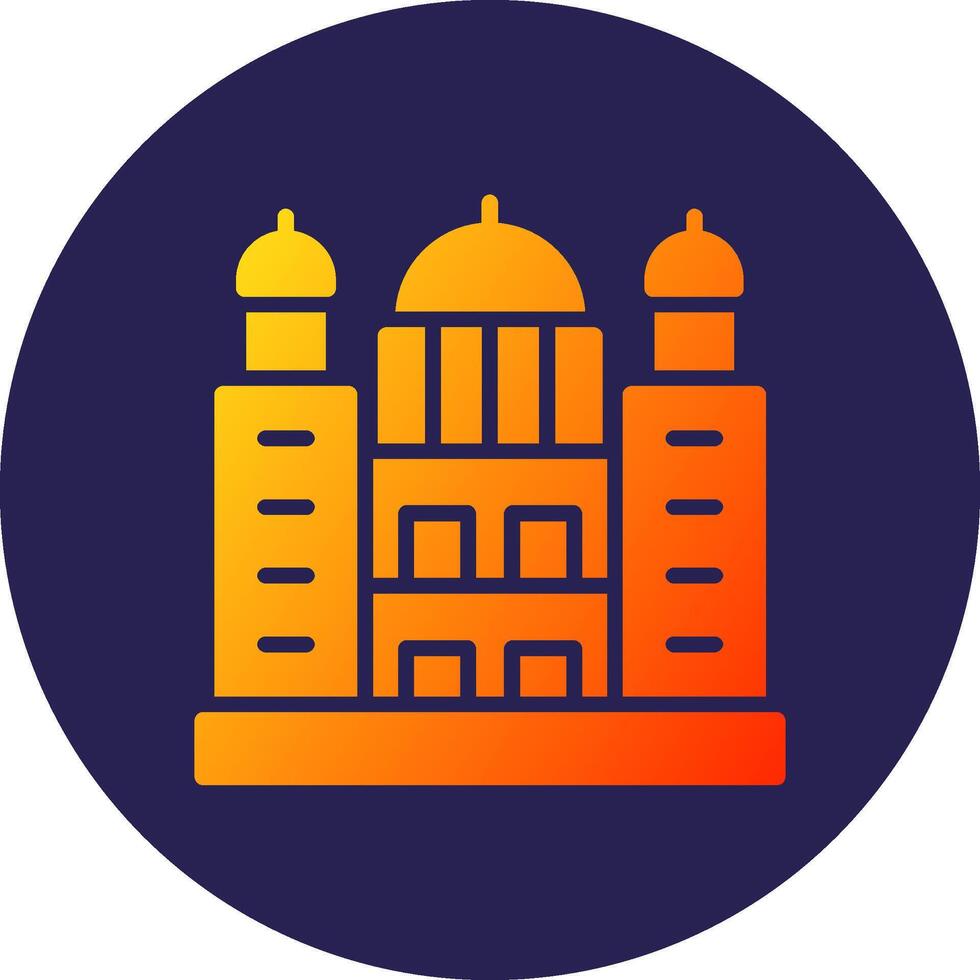 Saint Paul Cathedral Sleek Visual Style Mark Element vector