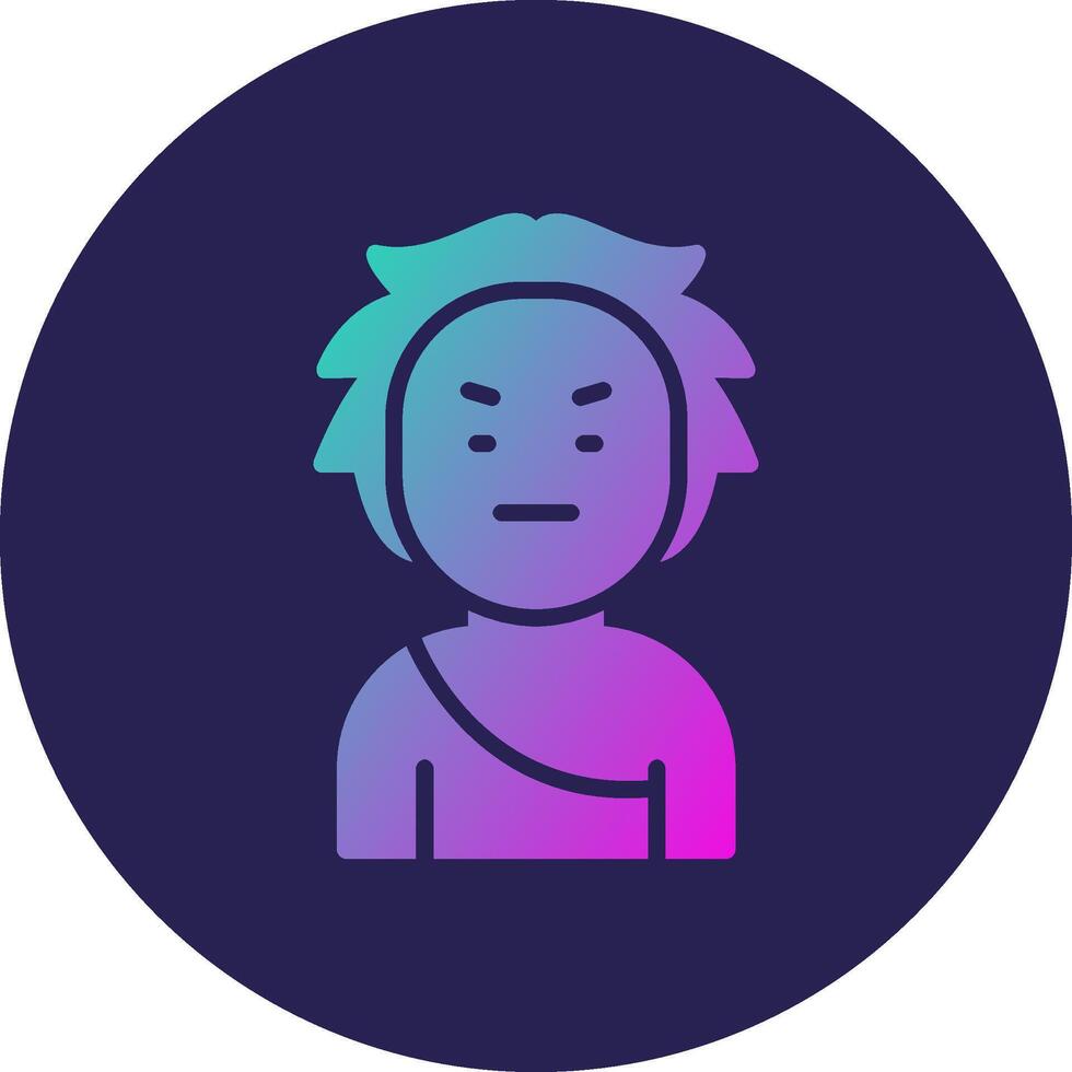 Caveman Clean Digital Style Interface Design vector