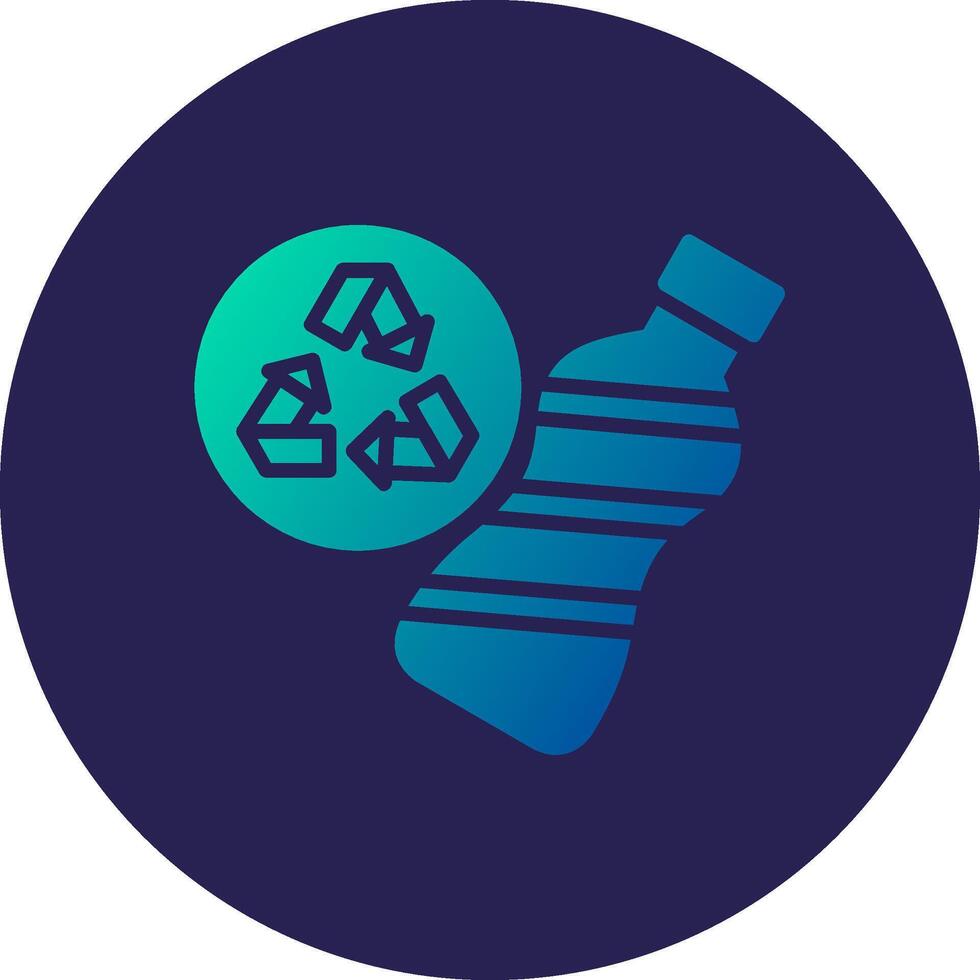 Reusable Bottle Interactive UI Based Design Symbol vector