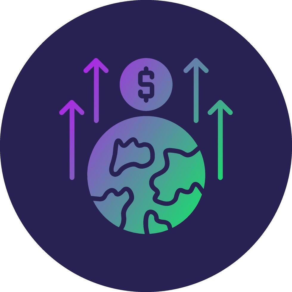 Growth Custom Line Art UI Element vector