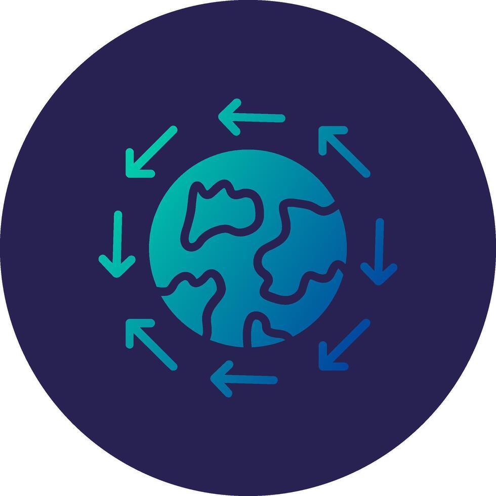 Global direction Geometric Application Mark Design Element vector