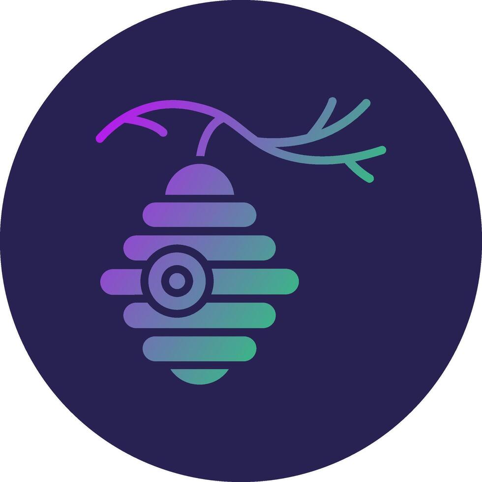 Beehive Compact Web Style Symbol Design vector