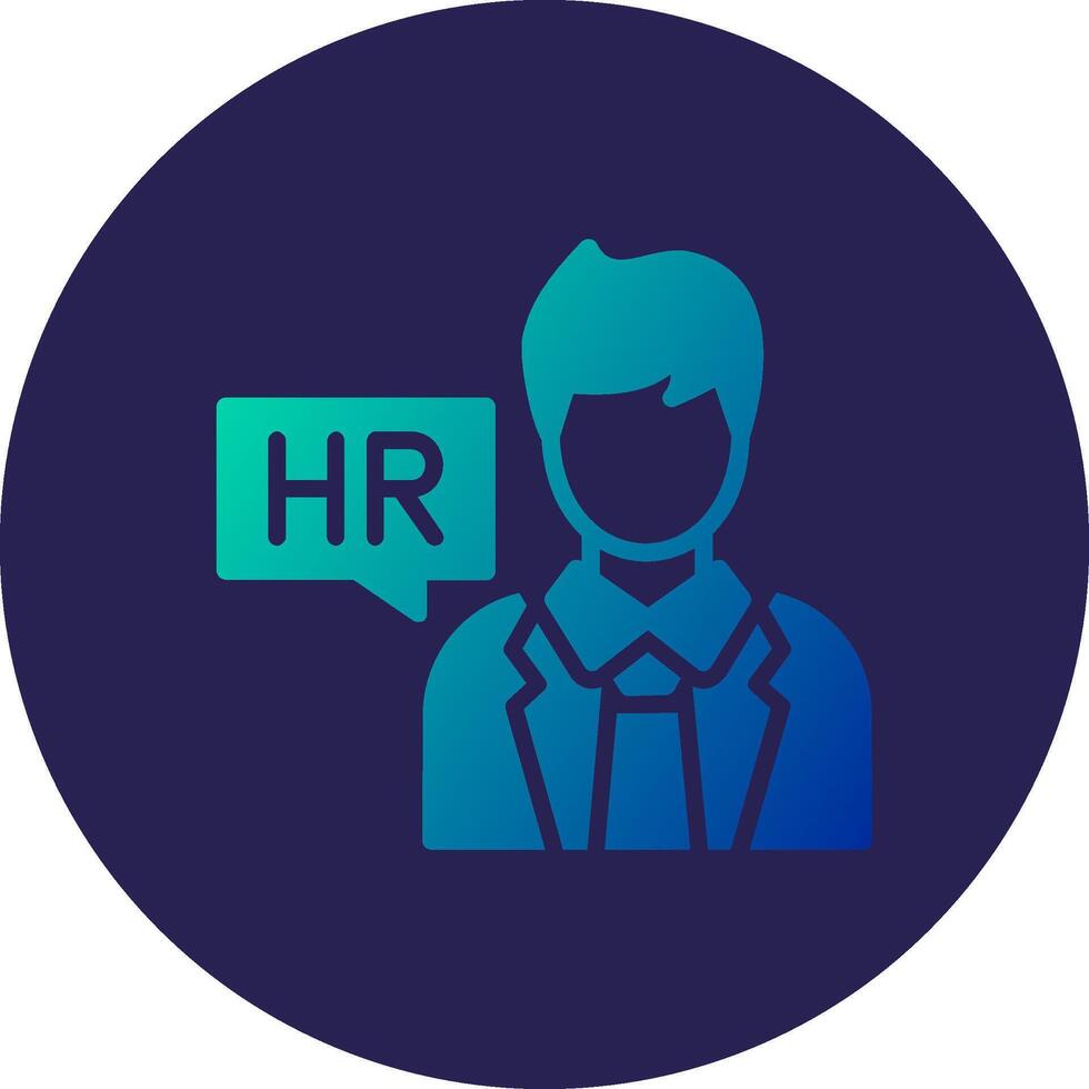 Hr Sleek Visual Style Mark Element vector