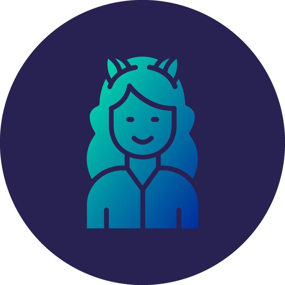 Cat Ears Mobile App Style Illustration Piece vector