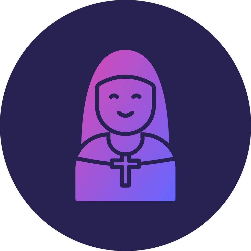 Nun 3D Interface Shape Graphic Element vector