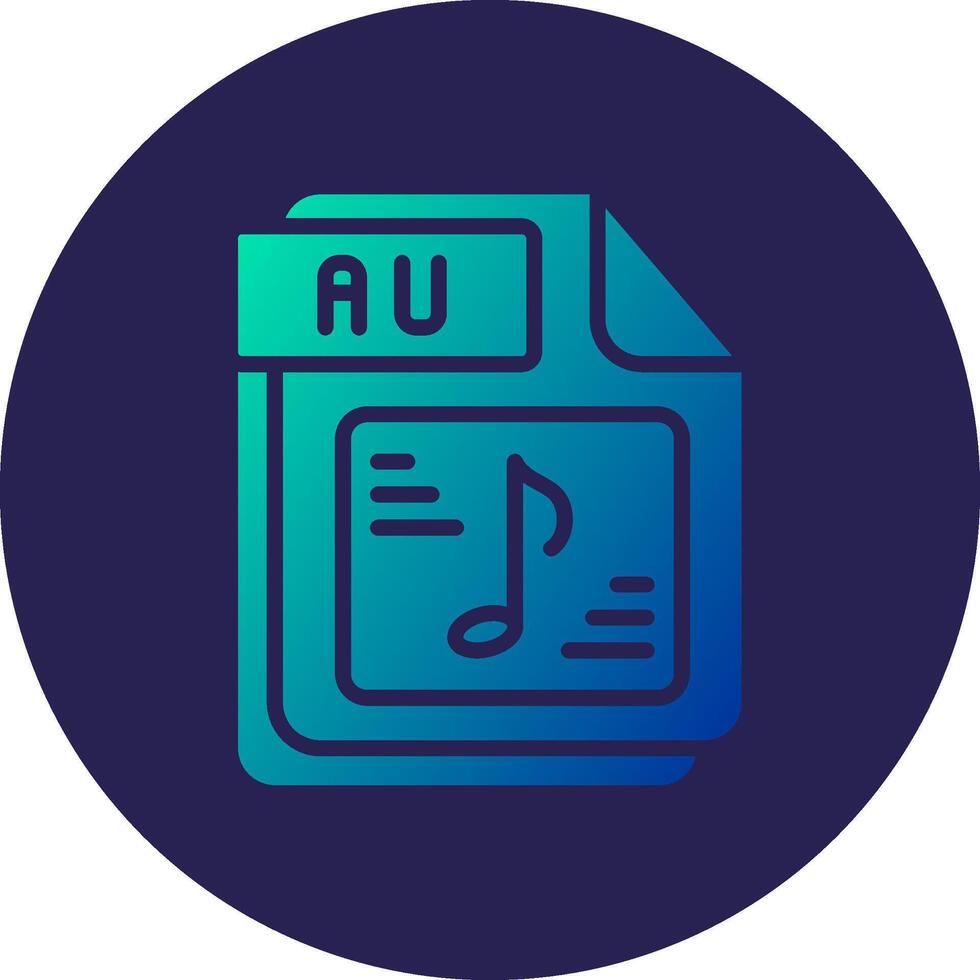AU Compact Web Style Symbol Design vector