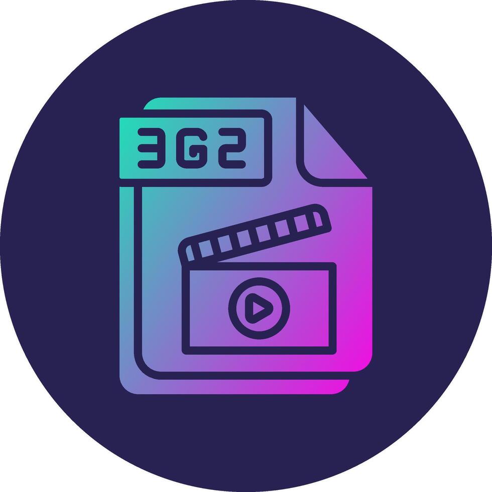 3G2 Elegant Shaped Symbolic Design Element vector