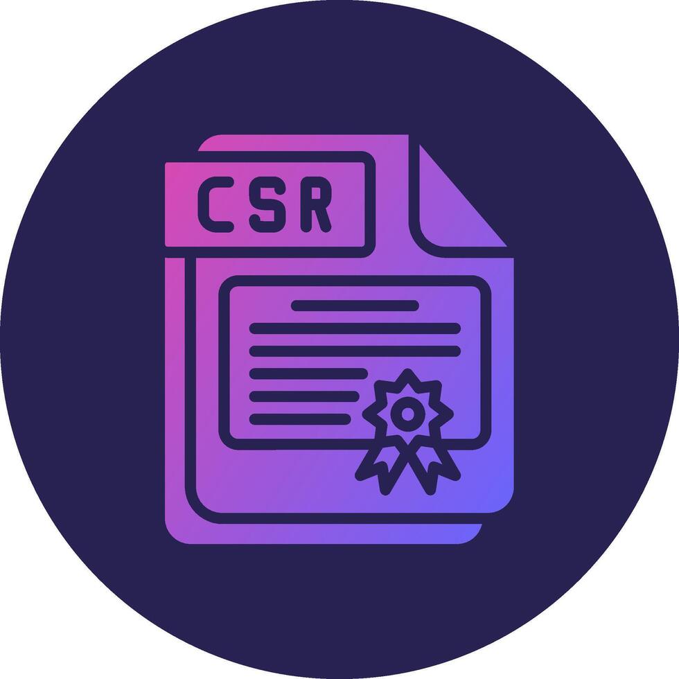 CSR Monochrome Line Based Graphic Symbol vector