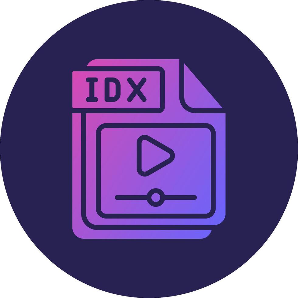 IDX Digital Technology Interface Graphic Element vector
