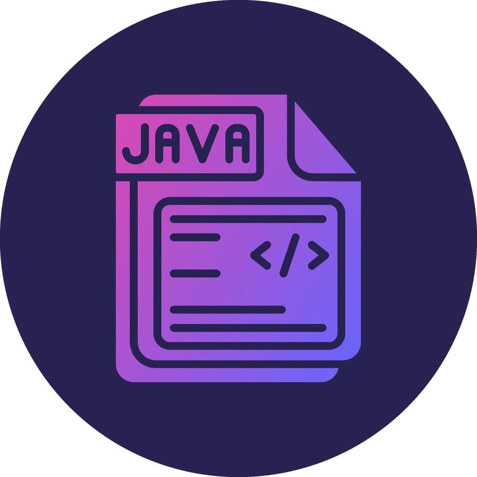 JAVA Modern Technology Object Interface Form vector