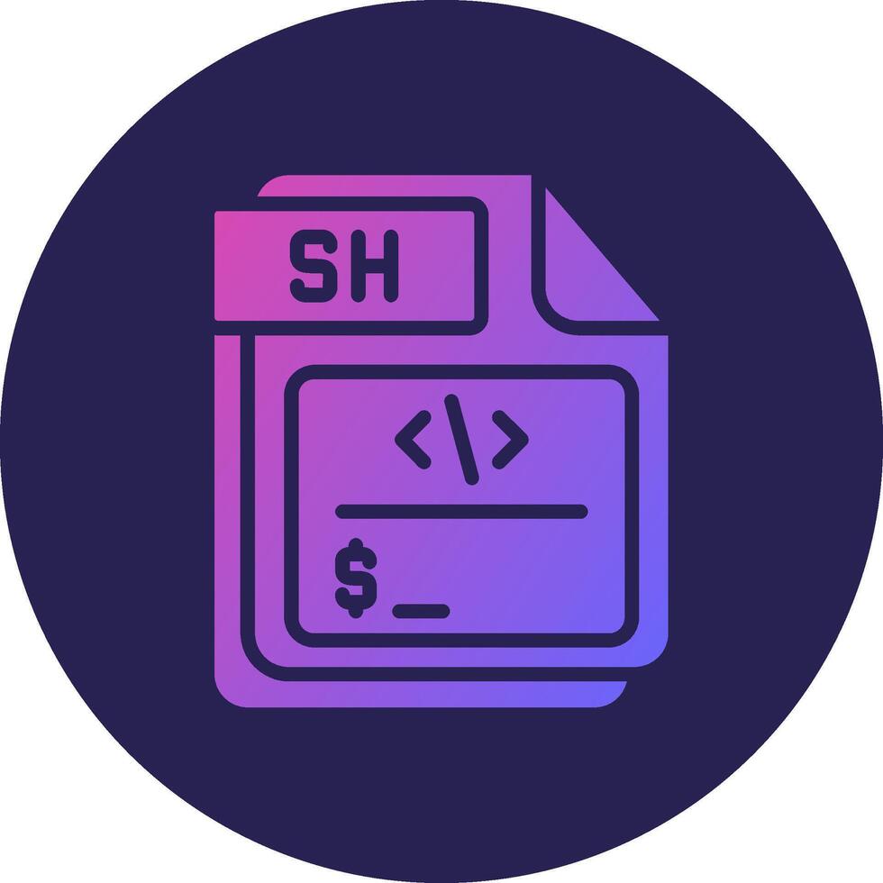 SH Neon Colored User Interface Symbol vector