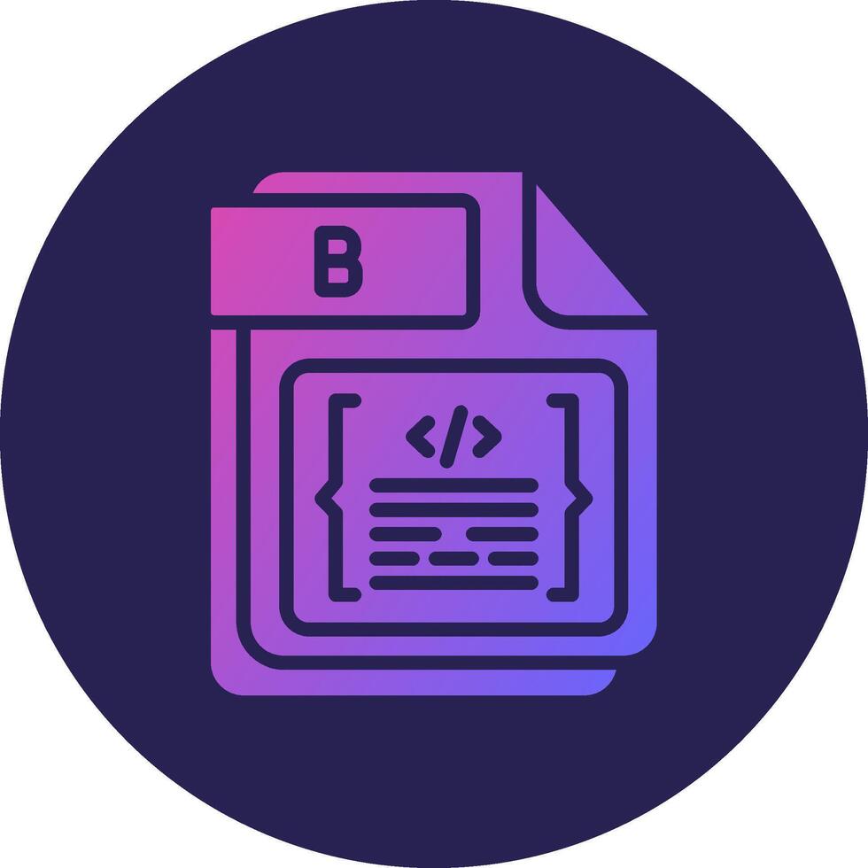 B App Focused User Interface Design vector