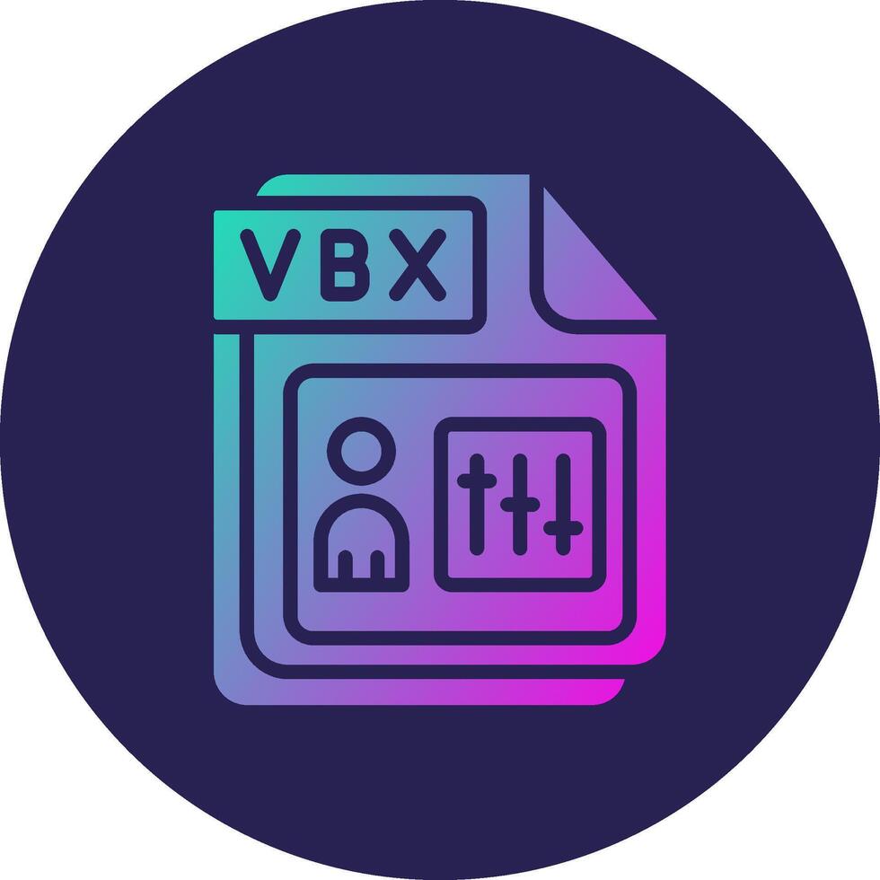 VBX UX Focused Graphic Shape Element vector