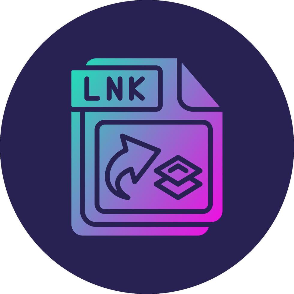 LNK Crisp Outlined Line Artwork Design vector