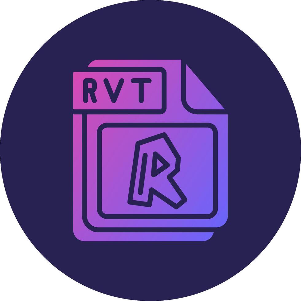 RVT Pixel Style Inspired Badge Element vector