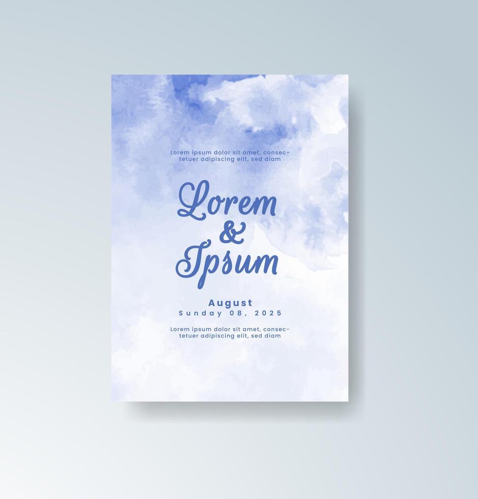 Light rose watercolor background with elegant script. vector