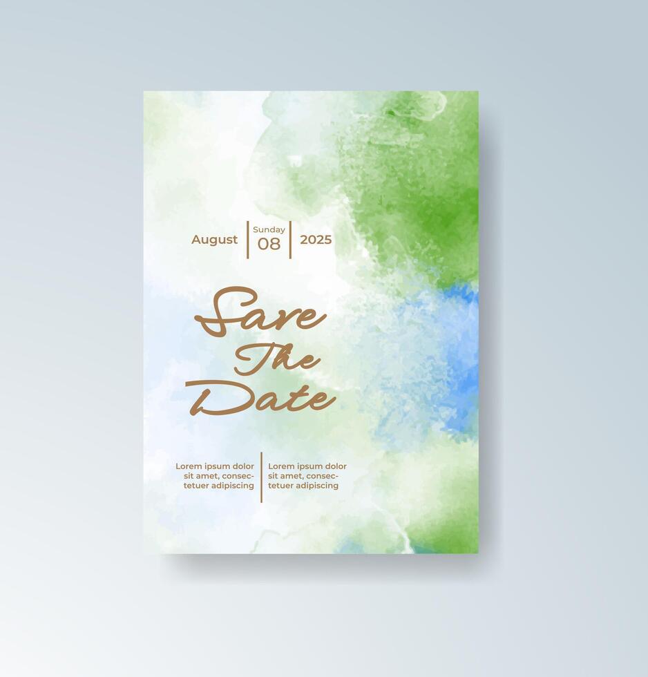 Watercolor bloom with floral softness and romantic tones. vector