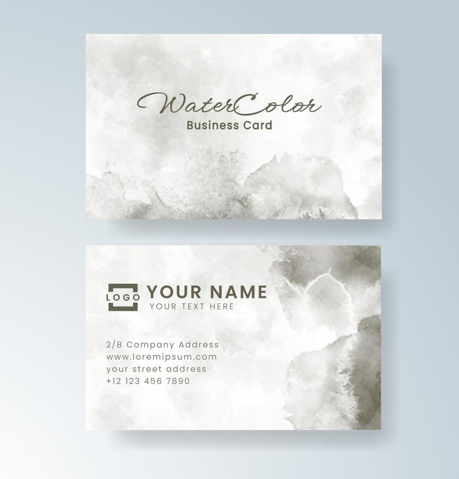 Radiant card layout enhanced by layered watercolor effects. vector
