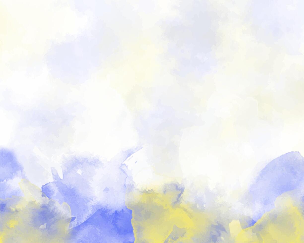 Color dance in abstract watercolor pattern. Digitally generated. vector