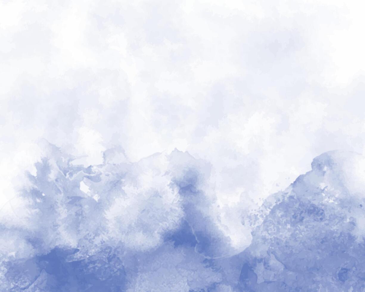 Colorful digital background in freeform watercolor technique. vector