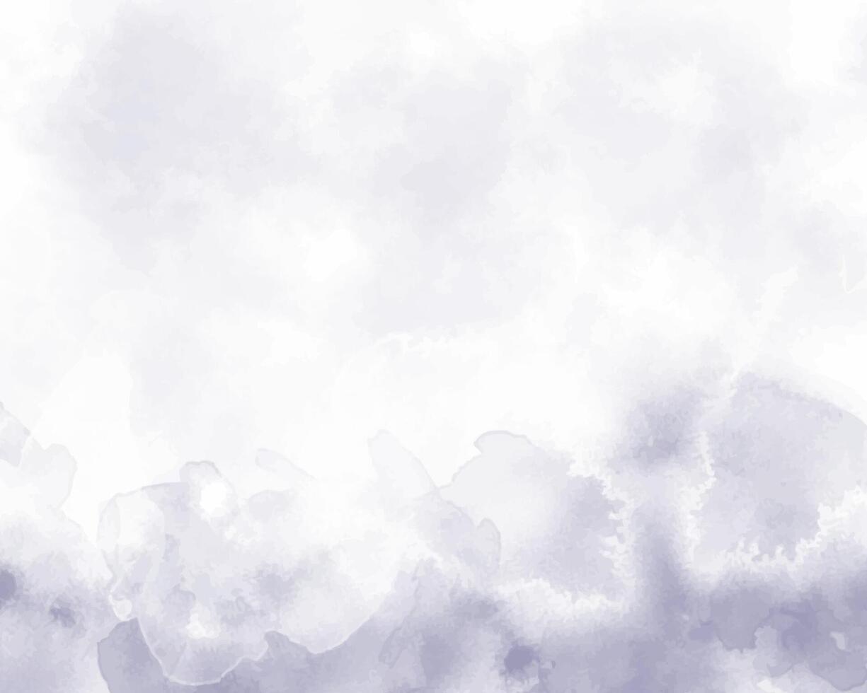 Abstract expressive painting with digital watercolor blending. vector
