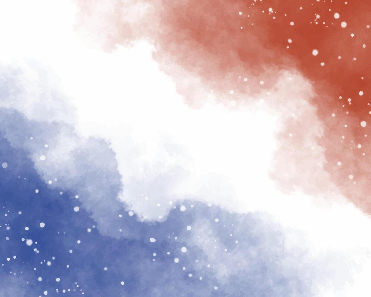 Watercolor texture in digital form with colorful abstract patterns. vector