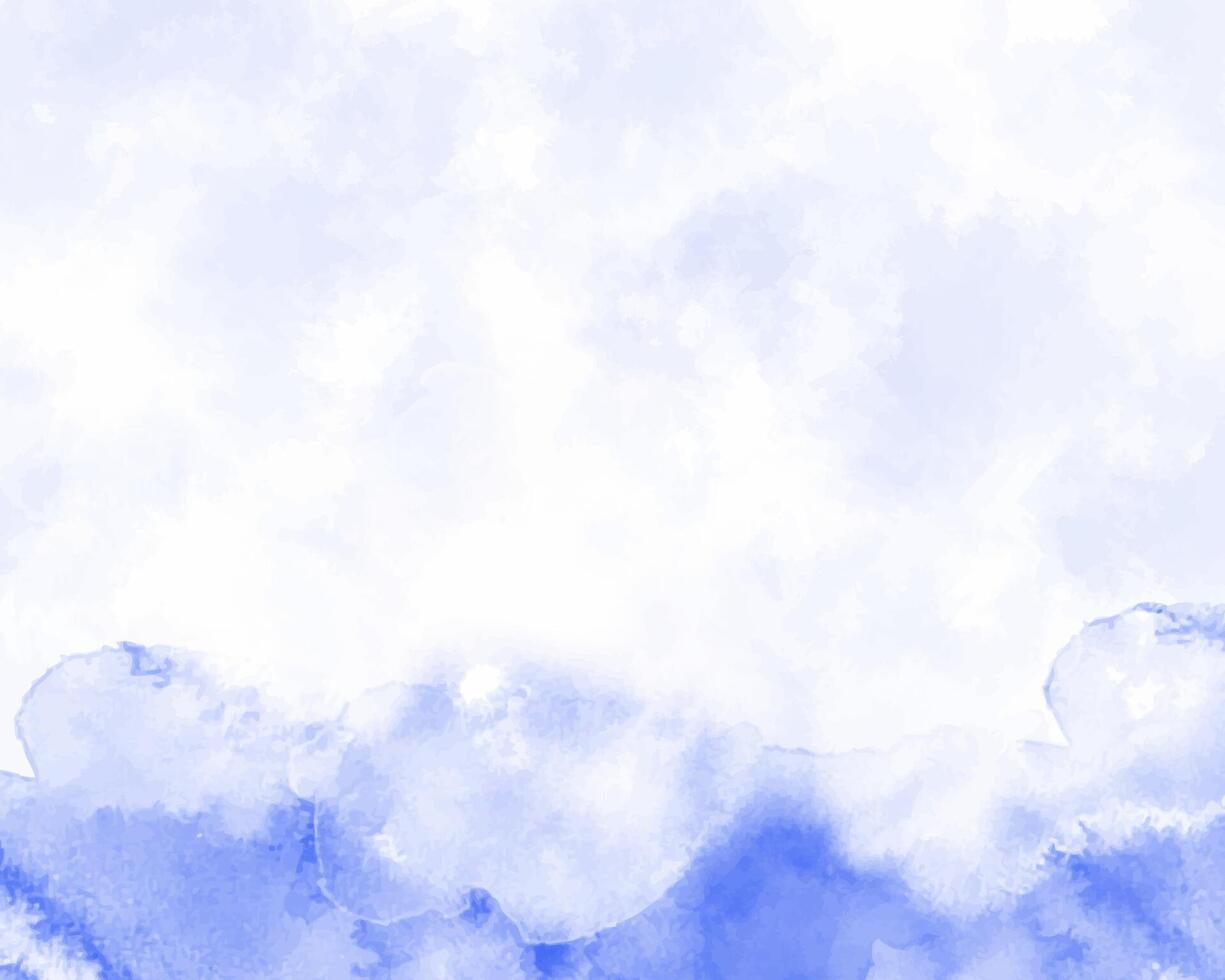 Abstract background with flowing watercolor paint in digital form. vector