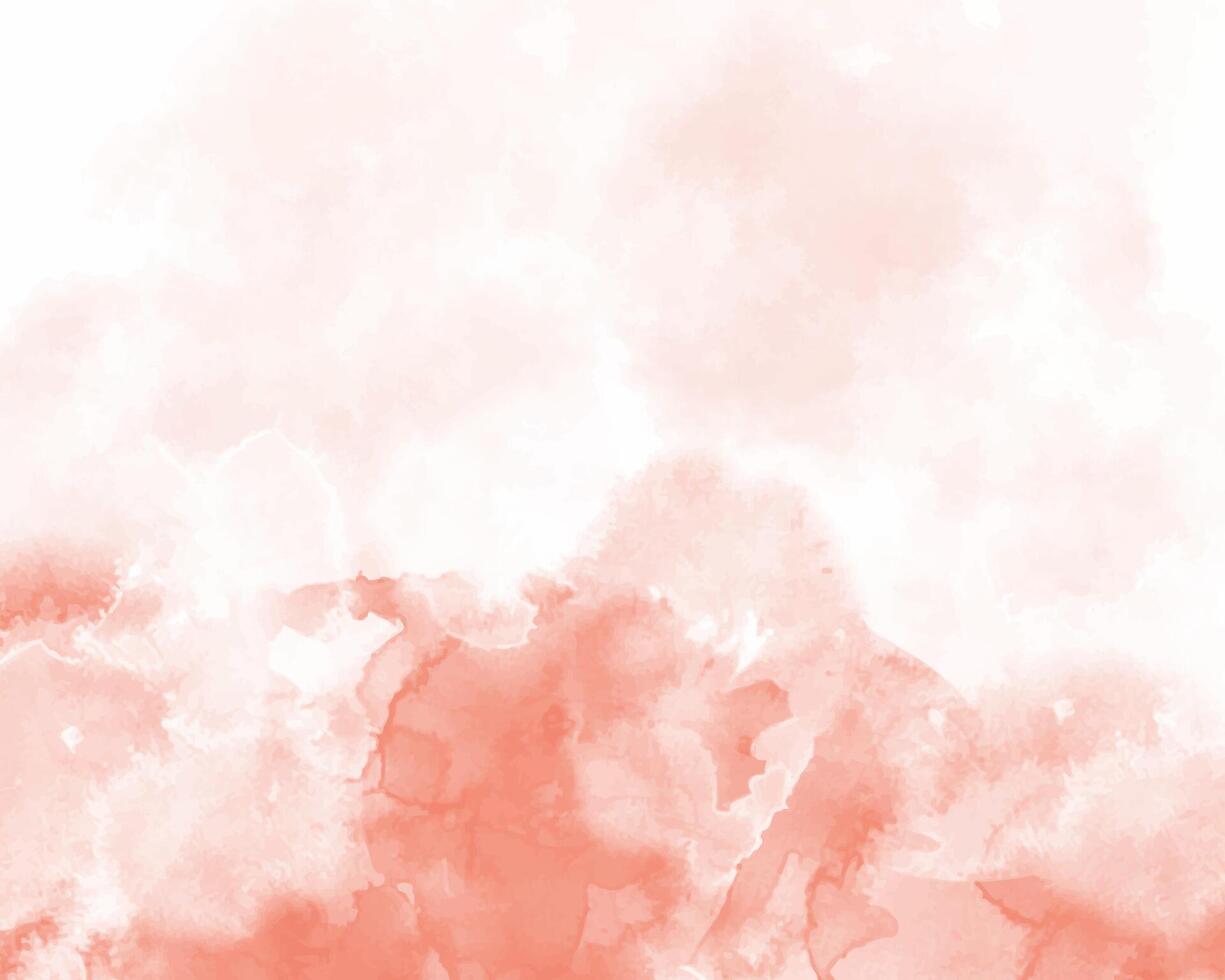 Watercolor blotches forming an abstract digital composition. vector