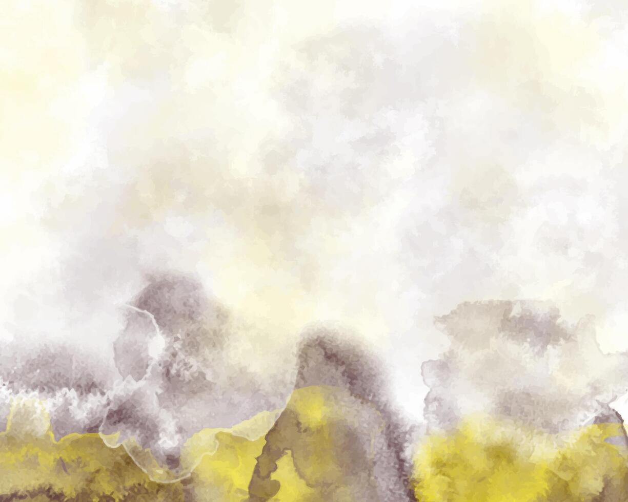 Soft pastel strokes forming abstract watercolor art. Digitally created. vector