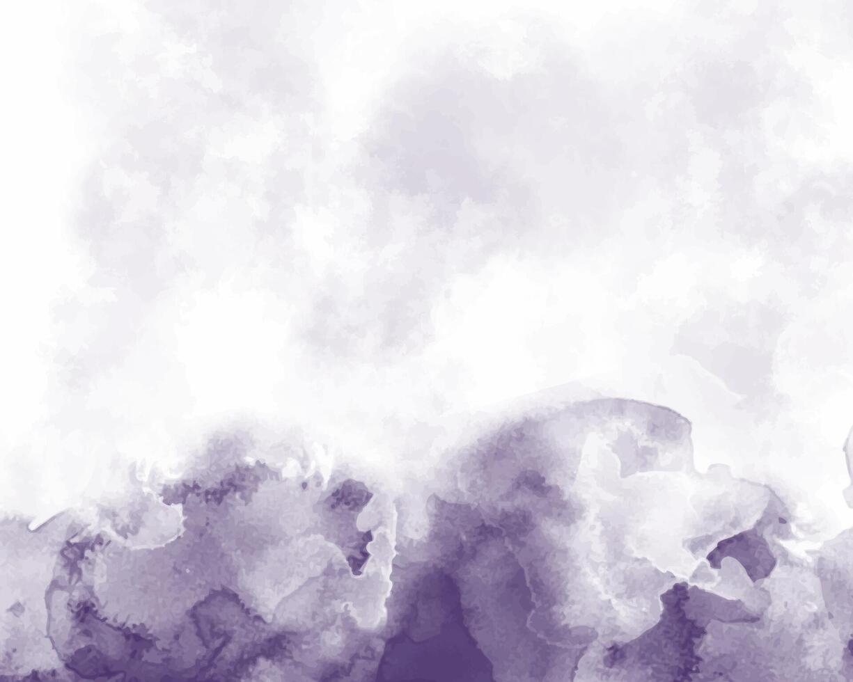 Abstract digital painting with watercolor effects and soft transitions. vector