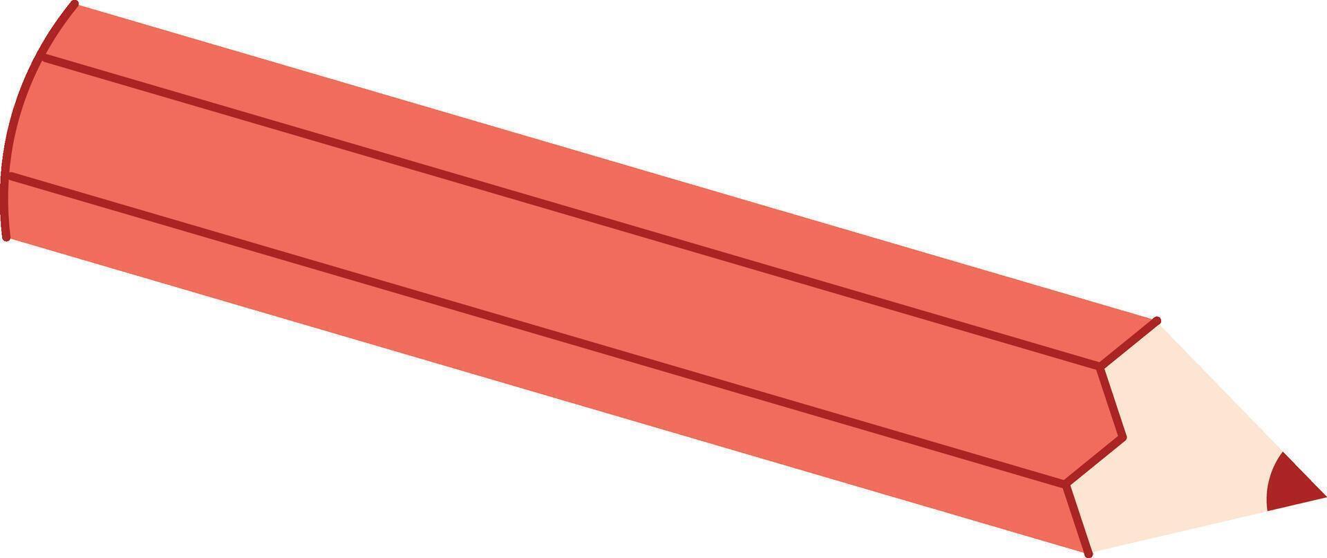 Hexagonal Colored Pencil Drawing vector