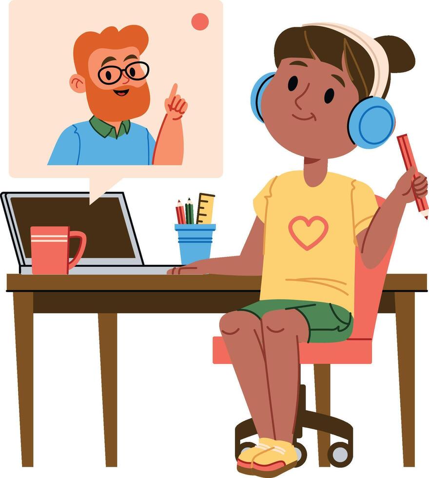 Online Learning with Headphones vector