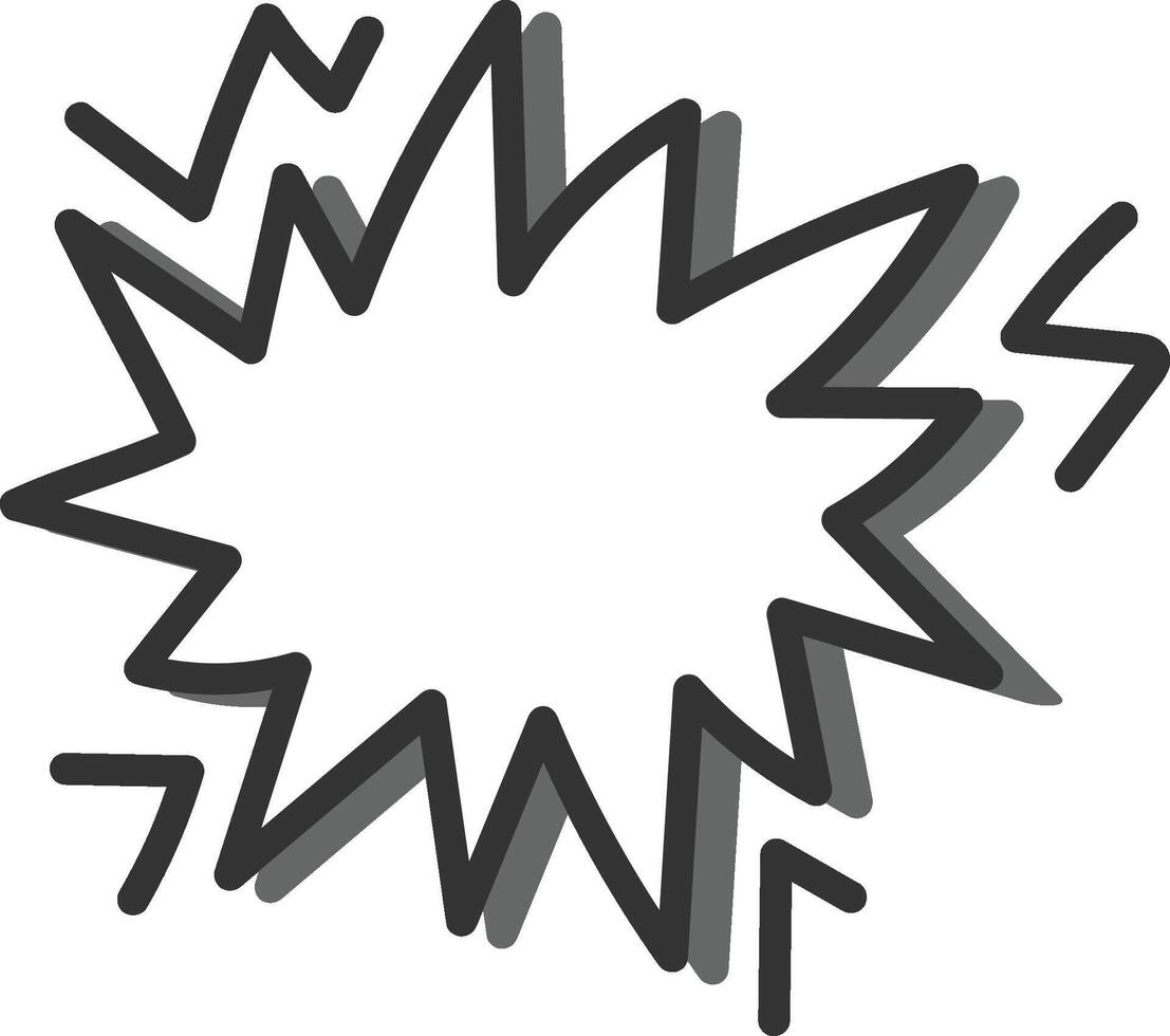 Comic Style Explosion Burst vector