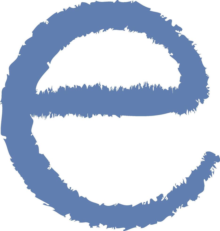 E Letter Symbol Chalk Board Alphabet vector
