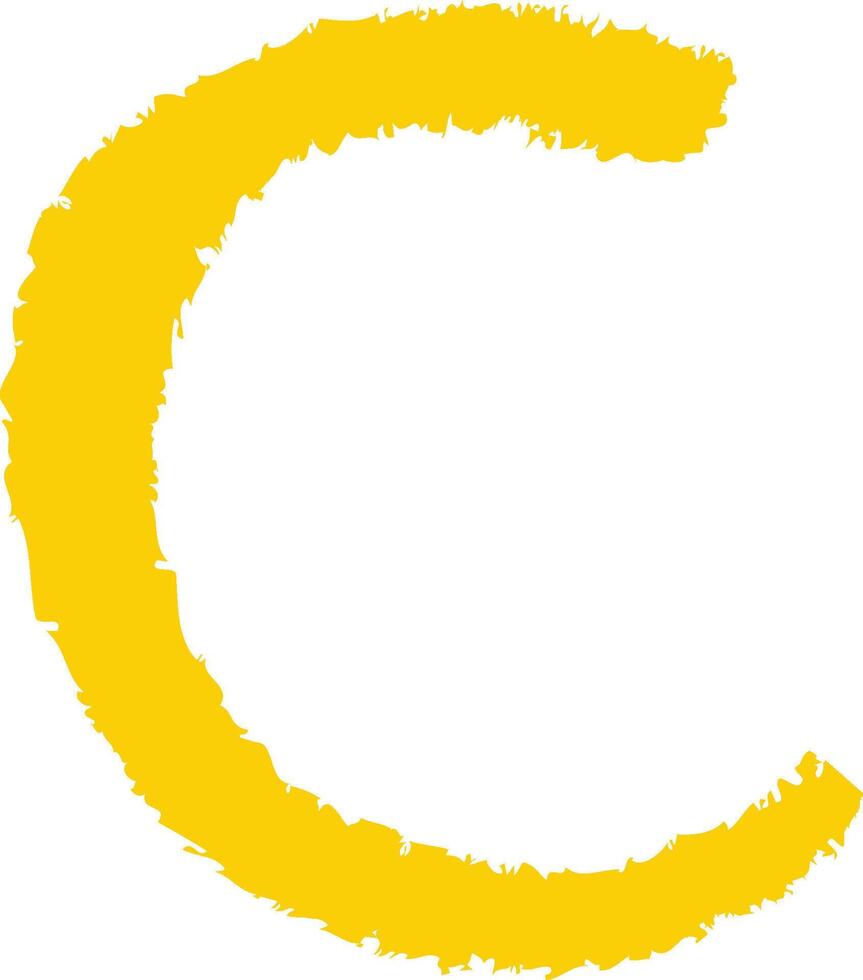 C Letter Chalk Board Alphabet Sign vector