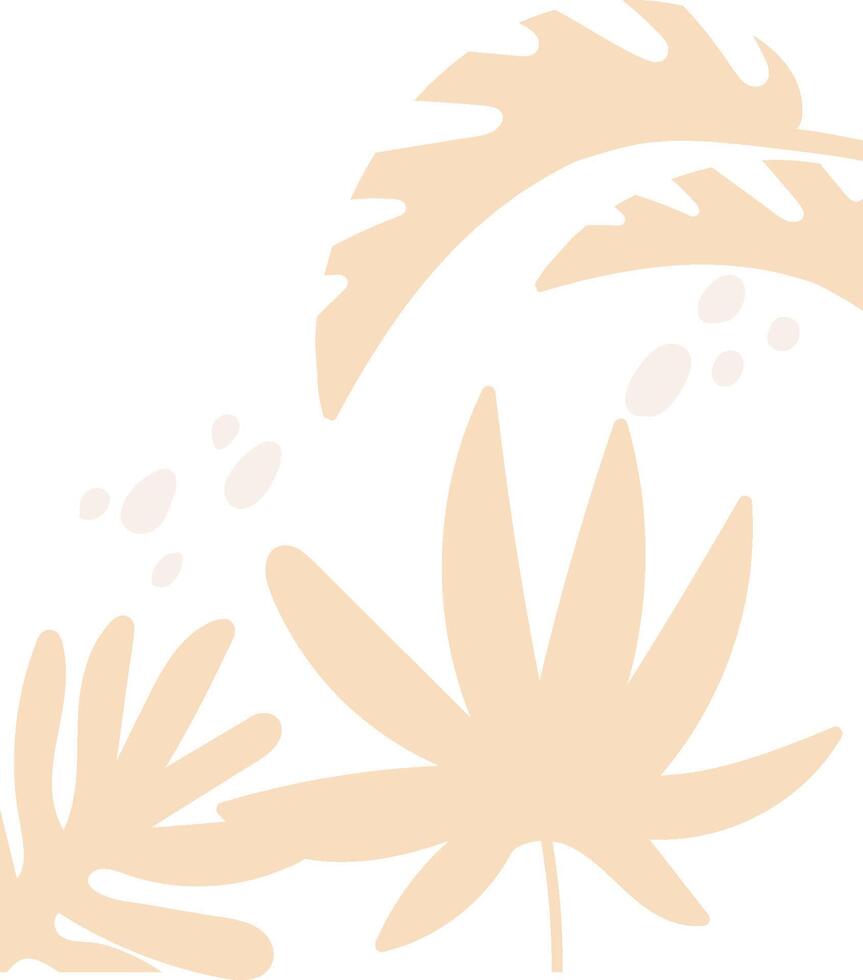 Abstract Tropical Leaf Pattern Composition vector