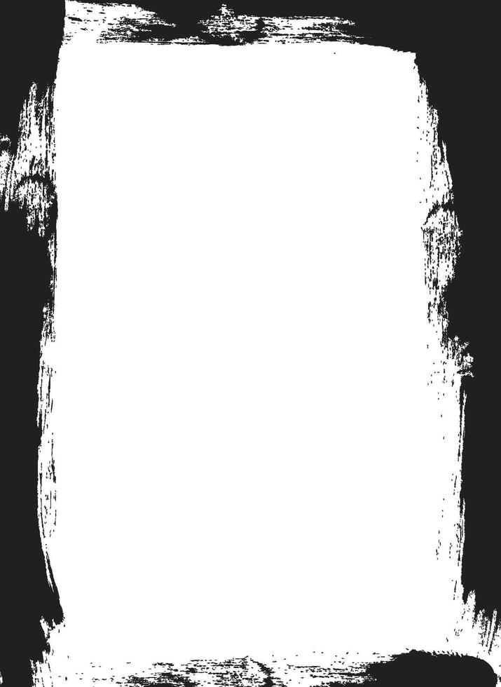 Grunge Stroke Frame vector