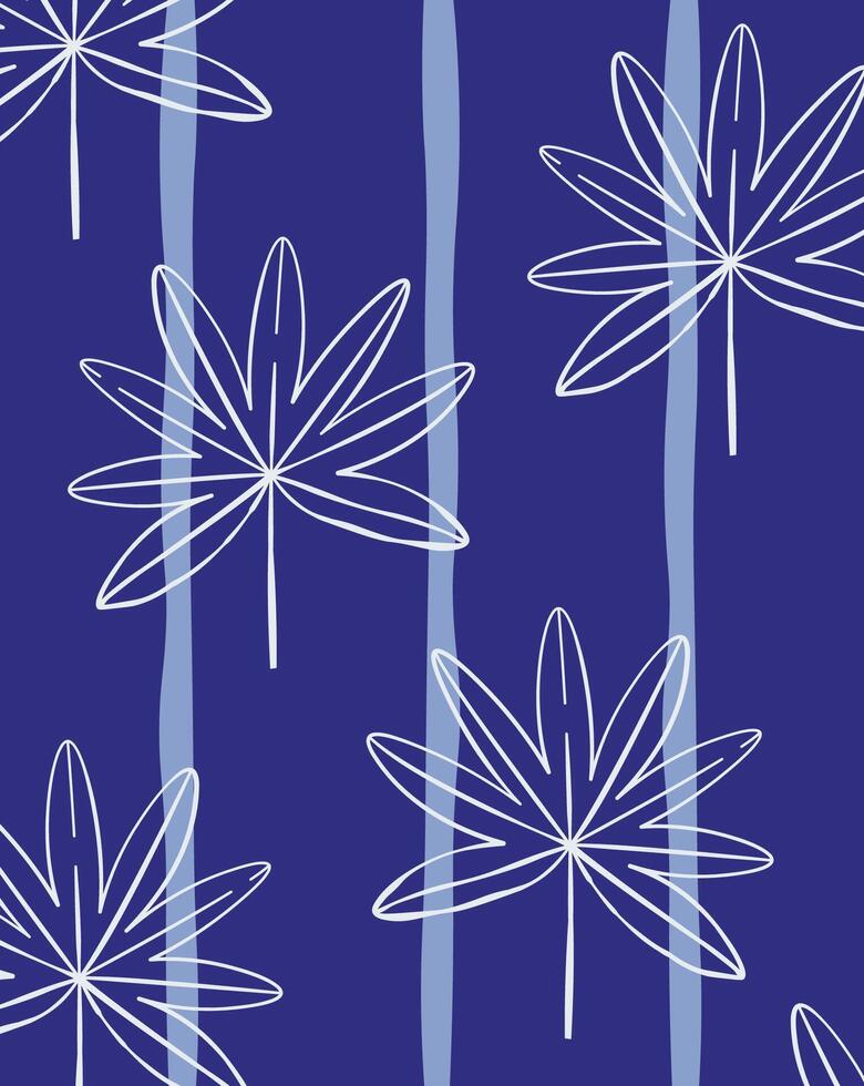 Tropical Leaf Background vector